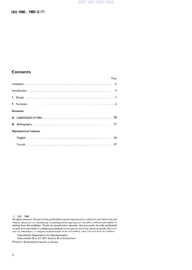 ISO 7000:1989 ISO 7000:1995 - Page 4 preview