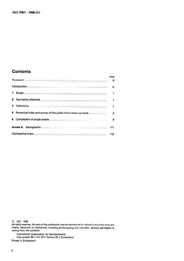 ISO 7001:1990 ISO 7001:1990 - Public information symbols - Page 2 preview