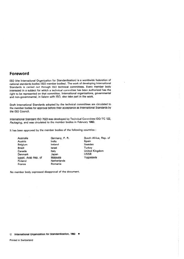ISO 7023:1983 ISO 7023:1983 - Packaging — Sacks — Method of sampling empty sacks for testing
Released:2/1/1983 - Page 2 preview
