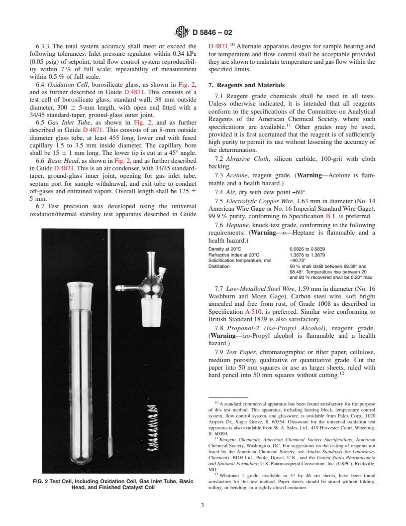 ASTM D5846-02 - Standard Test Method for Universal Oxidation Test for Hydraulic and Turbine Oils Using the Universal Oxidation Test Apparatus