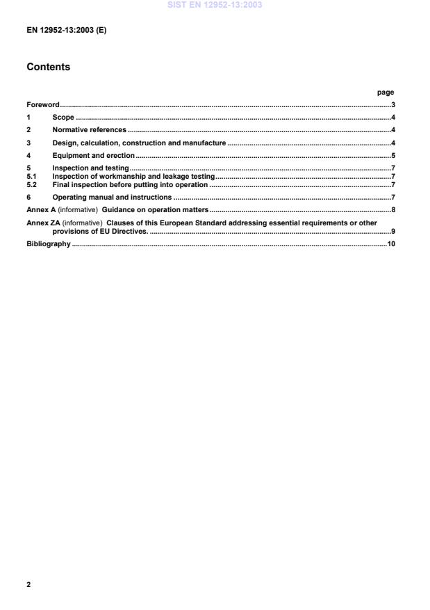EN 12952-13:2003 EN 12952-13:2003 - Page 4 preview