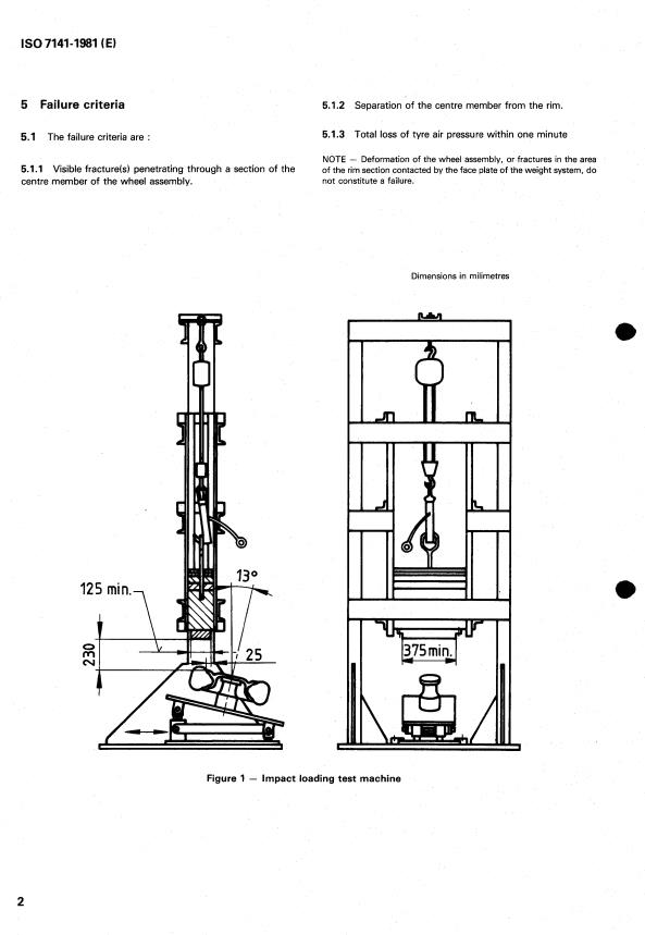 ISO 7141:1981 ISO 7141:1981 - Road vehicles -- Wheels -- Impact test procedure - Page 4 preview