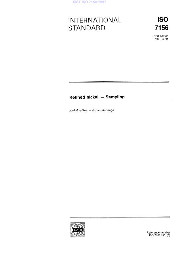 ISO 7156:1997