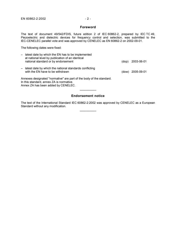 EN 60862-2:2002 EN 60862-2:2003 - Page 4 preview