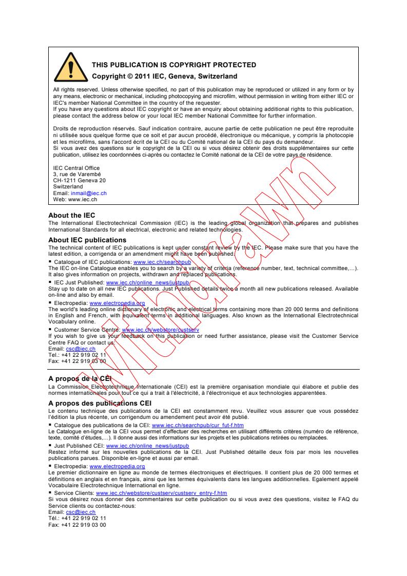 IEC 61747-5-2:2011 IEC 61747-5-2:2011 - Liquid crystal display devices - Part 5-2: Environmental, endurance and mechanical test methods - Visual inspection of active matrix colour liquid crystal display modules
Released:6/16/2011 - Page 2 preview