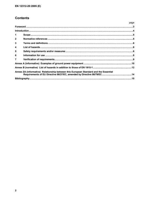 EN 12312-20:2005 EN 12312-20:2005 - Page 4 preview