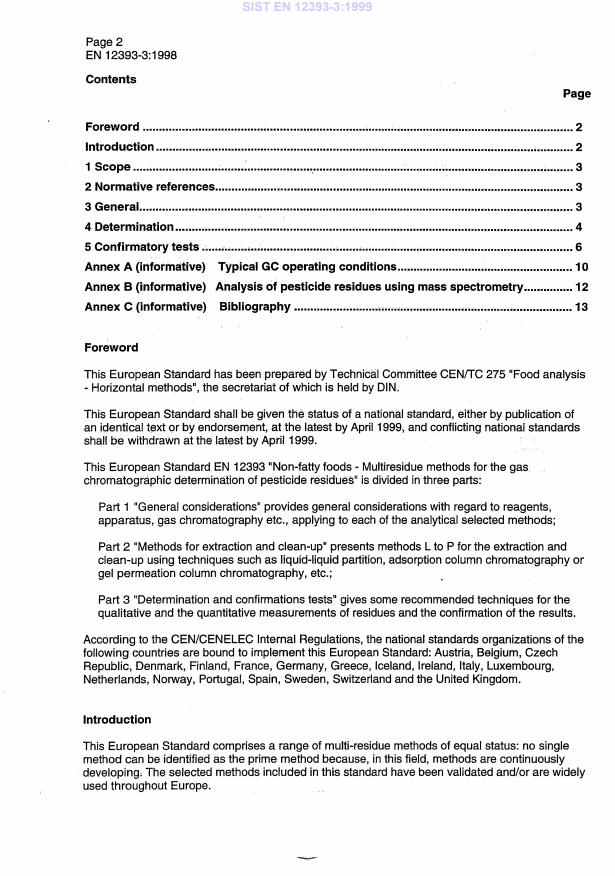 EN 12393-3:1998 EN 12393-3:1999 - Page 4 preview