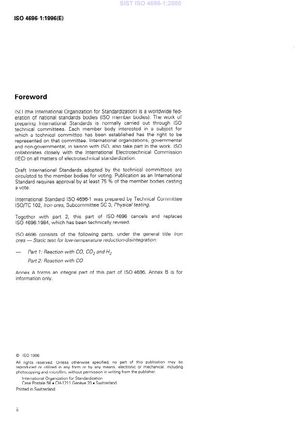 ISO 4696-1:1996 ISO 4696-1:2000 - Page 4 preview