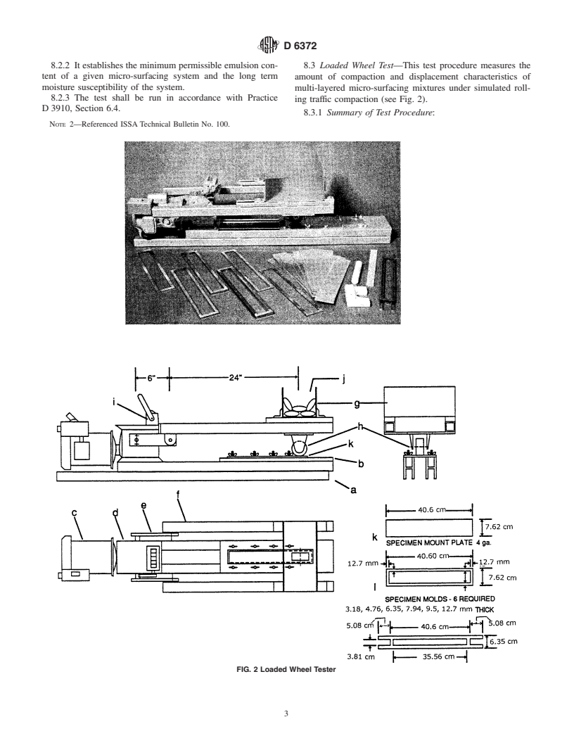 ASTM D6372-99a - Standard Practice for Design, Testing, and Construction of Micro-Surfacing