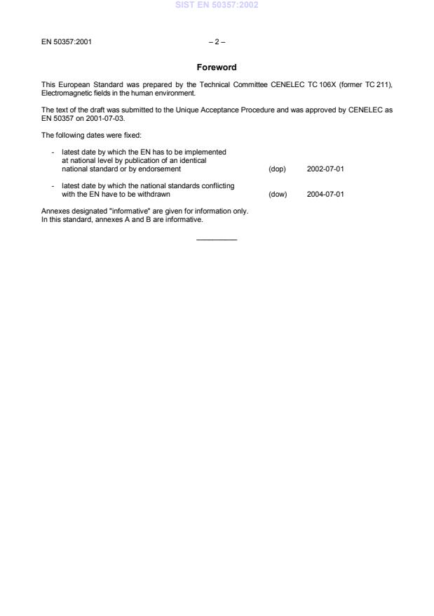 EN 50357:2001 EN 50357:2002 - BARVE - Page 4 preview