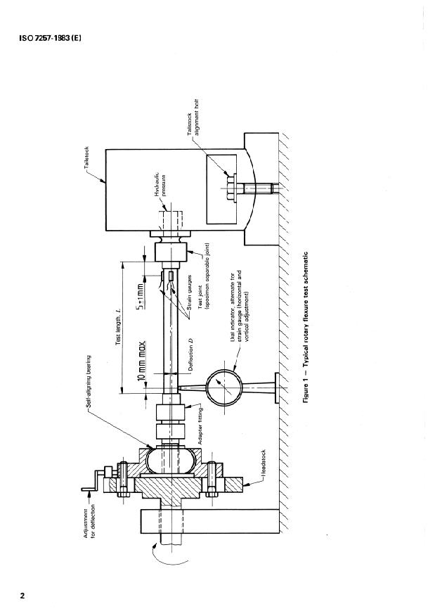 ISO 7257:1983 ISO 7257:1983 - Aircraft -- Hydraulic tubing joints and fittings -- Rotary flexure test - Page 4 preview