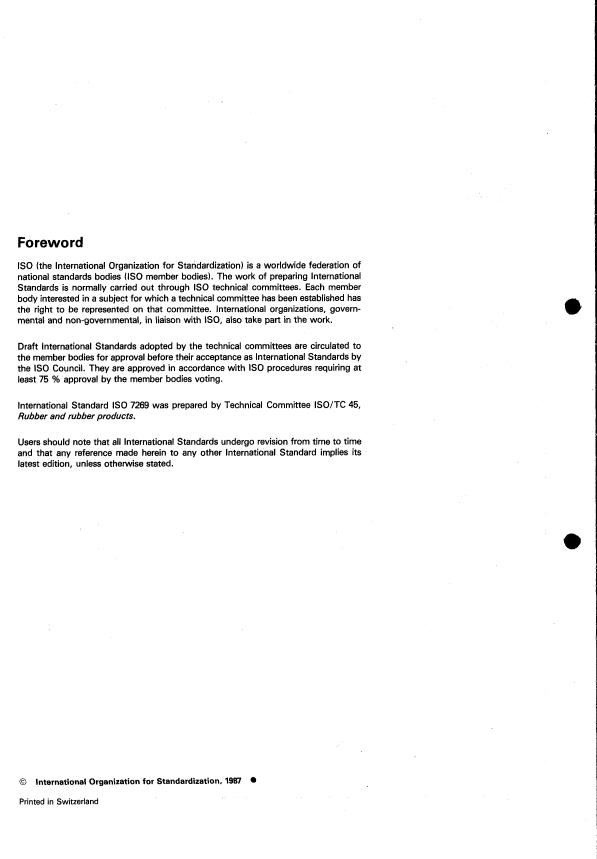 ISO 7269:1987 ISO 7269:1987 - Rubber -- Determination of free sulfur - Page 2 preview
