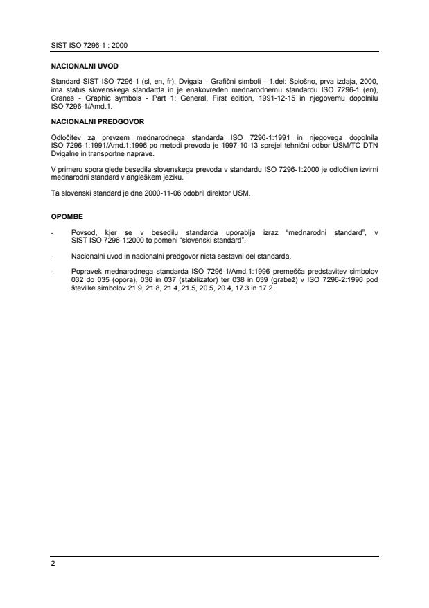 ISO 7296-1:1991 ISO 7296-1:2000 - Page 2 preview