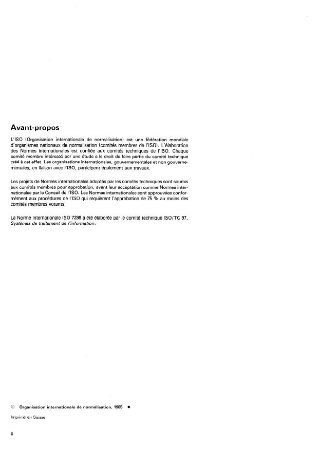 ISO 7298:1985 ISO 7298:1985 - Traitement de l'information -- Disque magnétique pour unités de stockage des données -- 158 000 transitions de flux par piste, diametre extérieur 210 mm (8,3 in), diametre intérieur 100 mm (3,9 in) - Page 2 preview