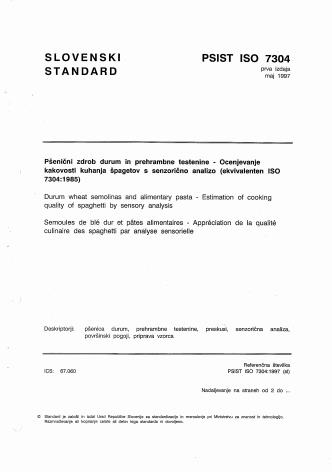 P ISO 7304:1997