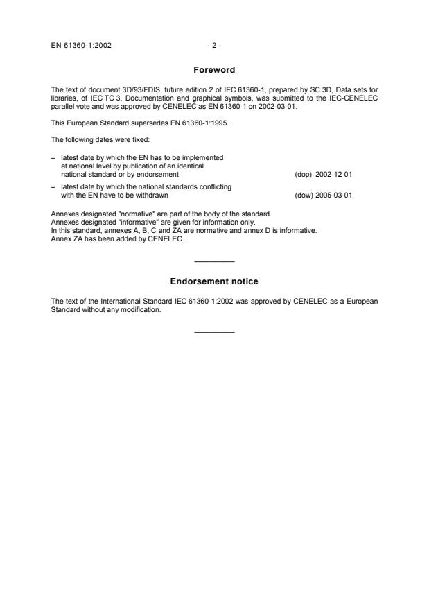 EN 61360-1:2002 EN 61360-1:2003 - Page 4 preview