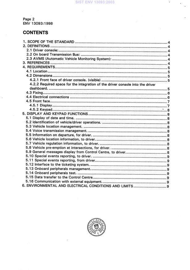 ENV 13093:1998 ENV 13093:2003 - Page 4 preview