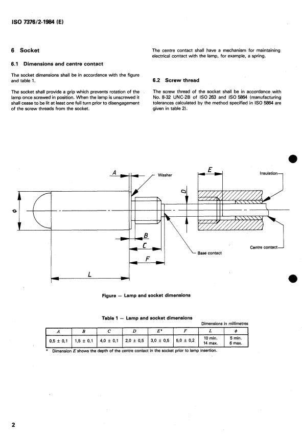 ISO 7376-2:1984 ISO 7376-2:1984 - Laryngoscopic fittings - Page 4 preview