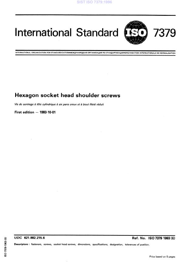 ISO 7379:1996