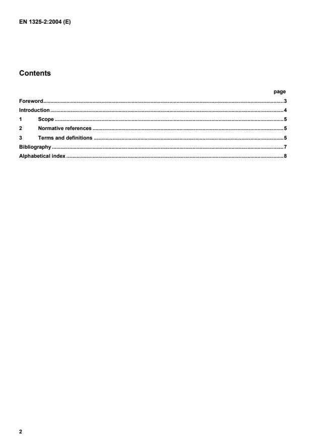 EN 1325-2:2004 EN 1325-2:2004 - Page 4 preview