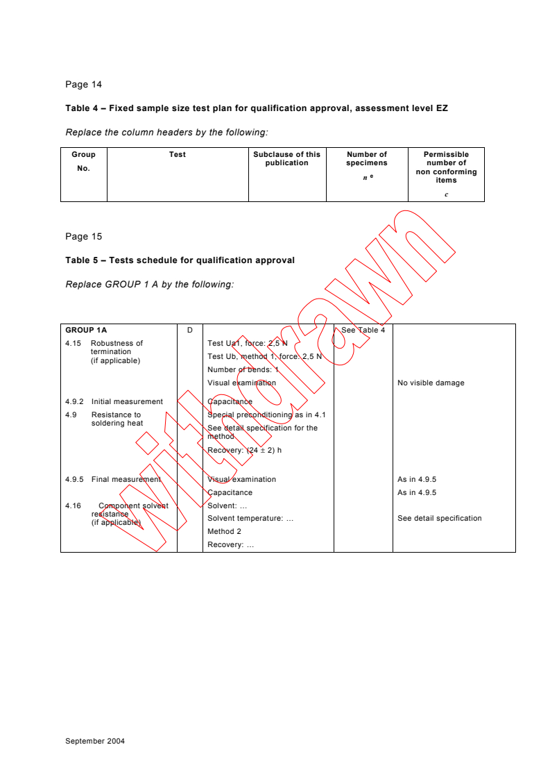 IEC 60384-22:2004/COR1:2004 IEC 60384-22:2004/COR1:2004 - Corrigendum 1 - Fixed capacitors for use in electronic equipment - Part 22: Sectional specification: Fixed surface mount multilayer capacitors of ceramic dielectric, Class 2
Released:9/29/2004 - Page 2 preview