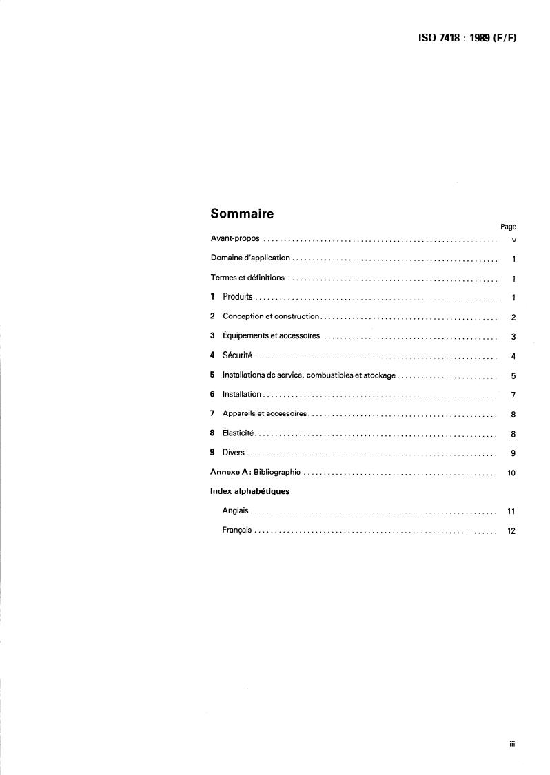 ISO 7418:1989 ISO 7418:1989