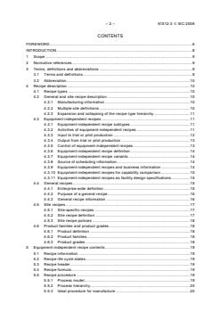 IEC 61512-3:2008 - Batch control - Part 3: General and site recipe models and representation - Page 4 preview