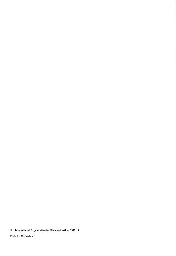 ISO/TR 7469:1981 ISO/TR 7469:1981 - Dimensional stability of hardboards - Page 2 preview