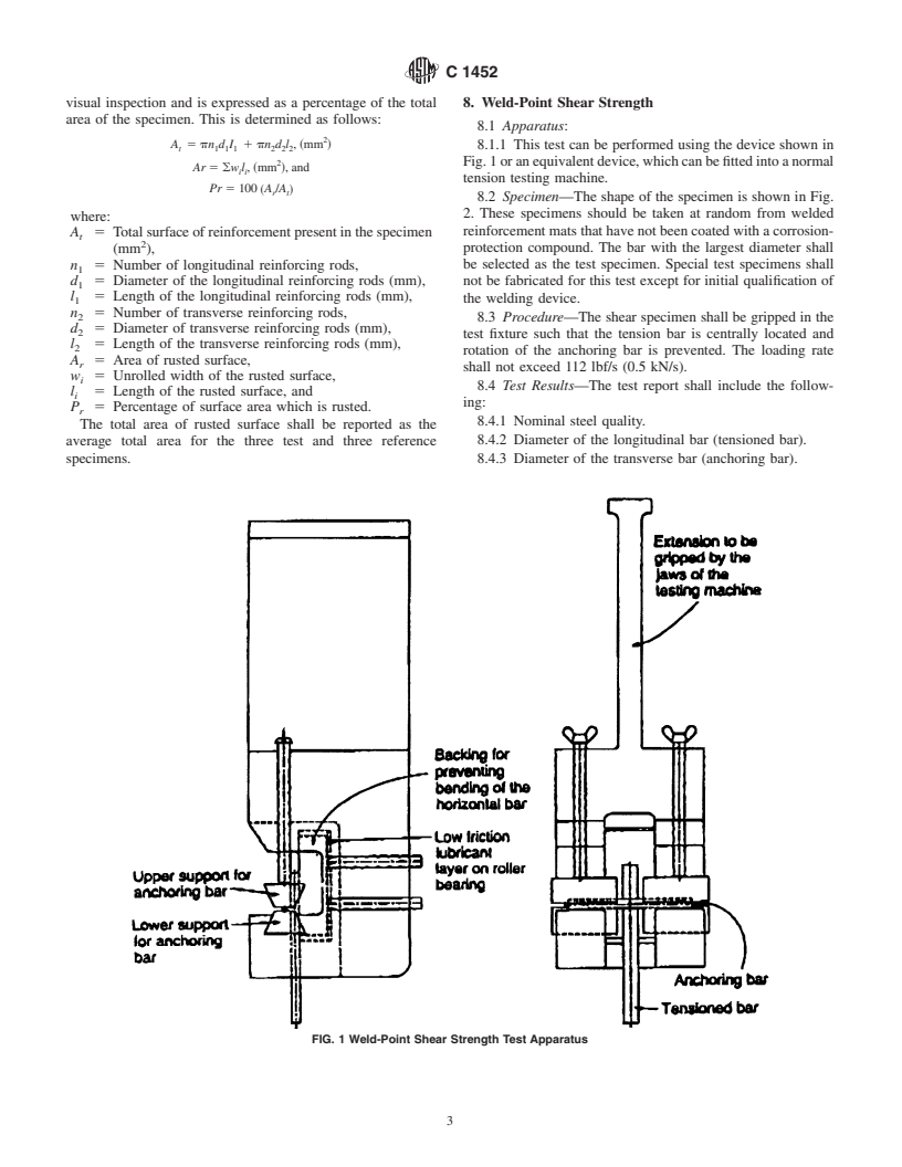 ASTM C1452-00 - Standard Specification for Reinforced Autoclaved Aerated Concrete Elements