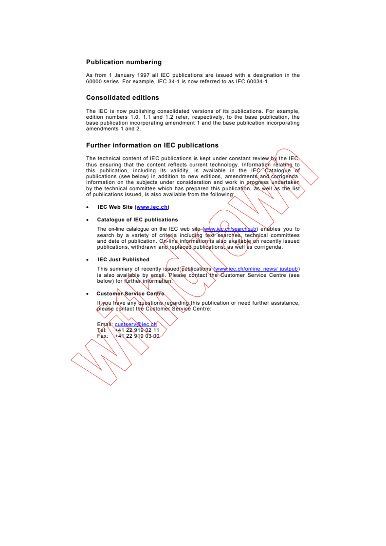 IEC PAS 62435:2005 IEC PAS 62435:2005 - Electronic components - Long-duration storage of electronic components - Guidance for implementation
Released:9/26/2005
Isbn:2831881994 - Page 2 preview