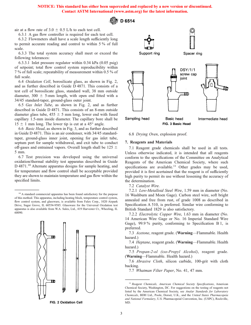 ASTM D6514-02 - Standard Test Method for High Temperature Universal Oxidation Test for Turbine Oils