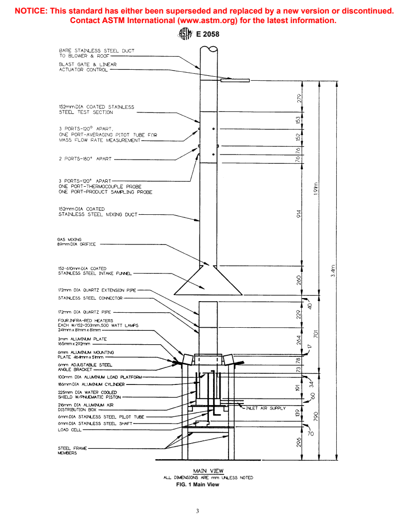 ASTM E2058-02 - Standard Test Methods for Measurement of Synthetic Polymer Material Flammability Using a Fire Propagation Apparatus (FPA)