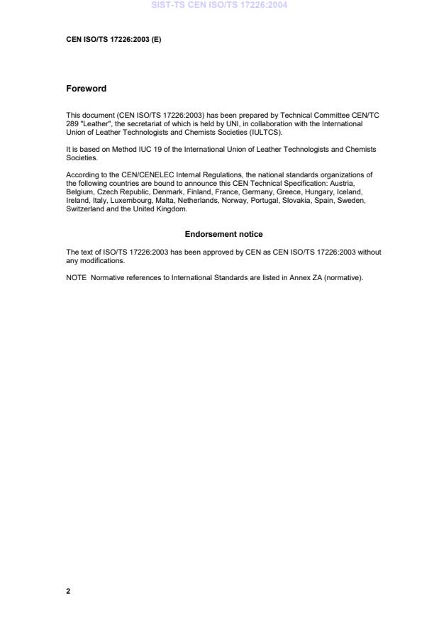 CEN ISO/TS 17226:2003 TS CEN ISO/TS 17226:2004 - Page 4 preview