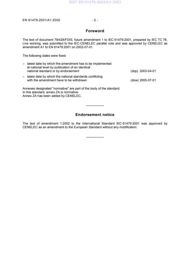 EN 61479:2001/A1:2002 EN 61479:2002/A1:2003 - Page 4 preview