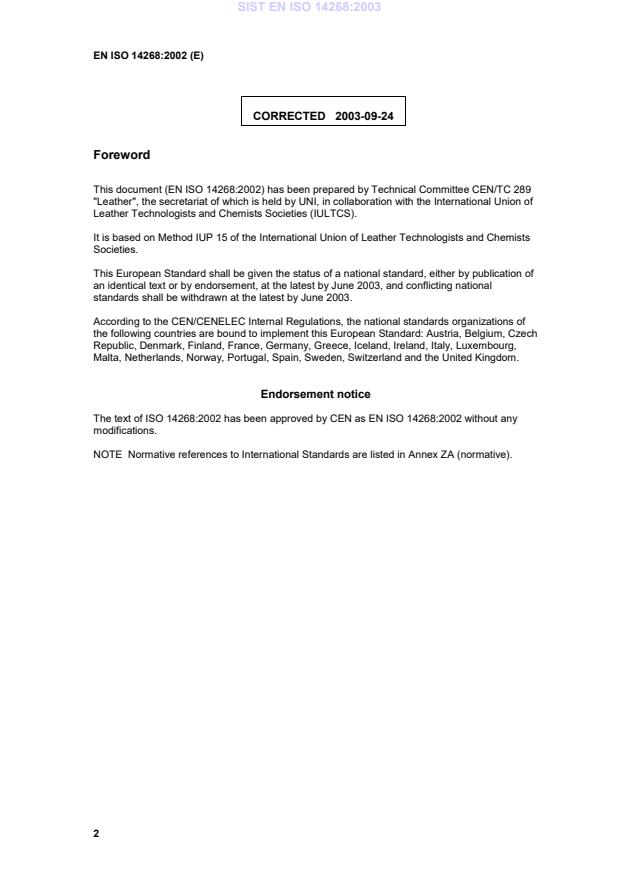 EN ISO 14268:2002 EN ISO 14268:2003 - Page 4 preview