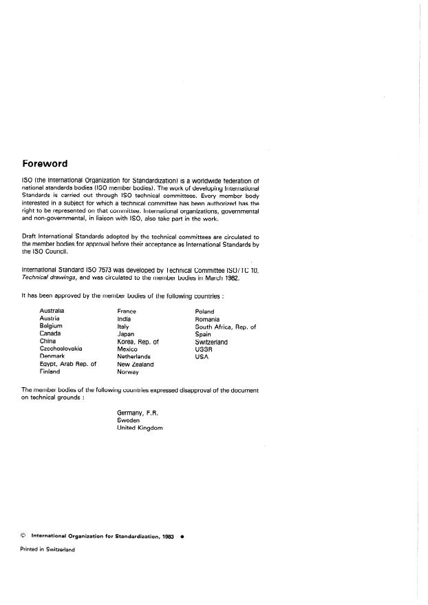 ISO 7573:1983 ISO 7573:1983 - Technical drawings -- Item lists - Page 2 preview