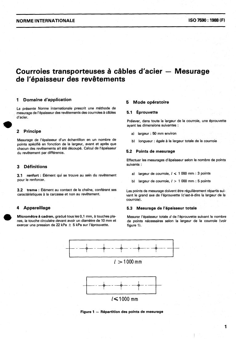 ISO 7590:1988 - Steel cord conveyor belts — Cover thickness measurement
Released:8/18/1988