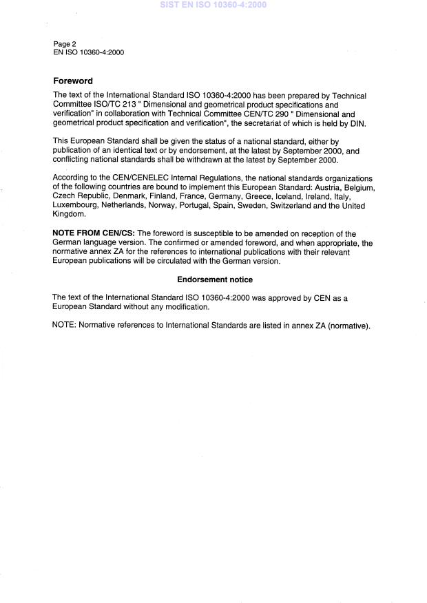 EN ISO 10360-4:2000 EN ISO 10360-4:2000 - Page 4 preview