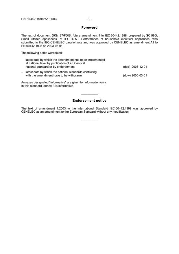 SIST EN 60442:2001/A1:2003 SIST EN 60442:2001/A1:2003 - Page 4 preview