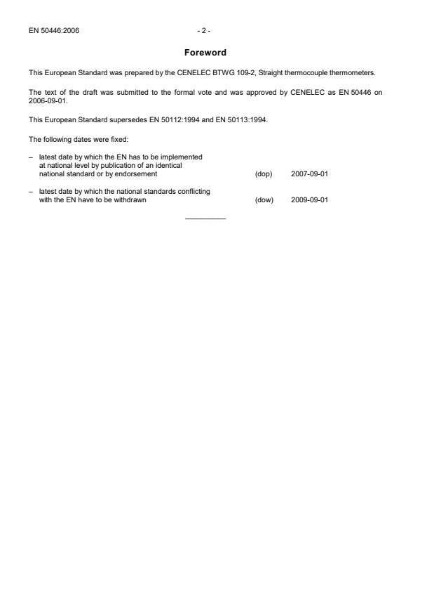 EN 50446:2006 EN 50446:2007 - Page 4 preview