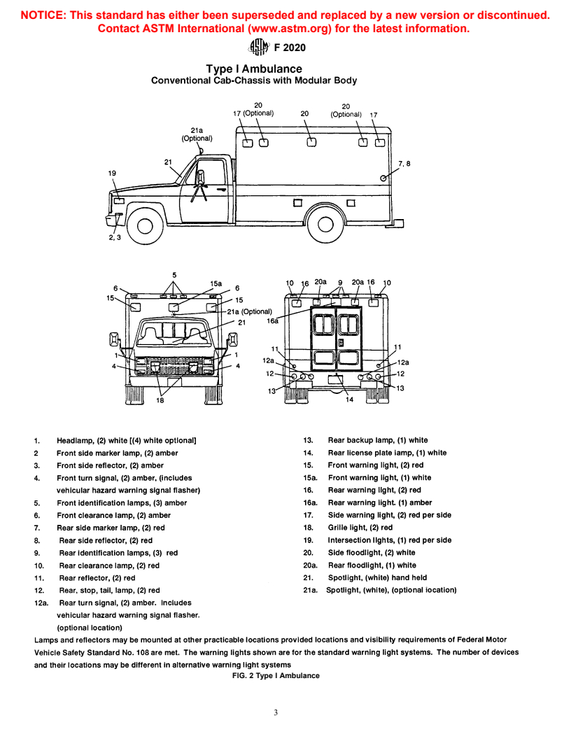 ASTM F2020-02 - Standard Practice for Design, Construction, and Procurement of Emergency Medical Services Systems (EMSS) Ambulances