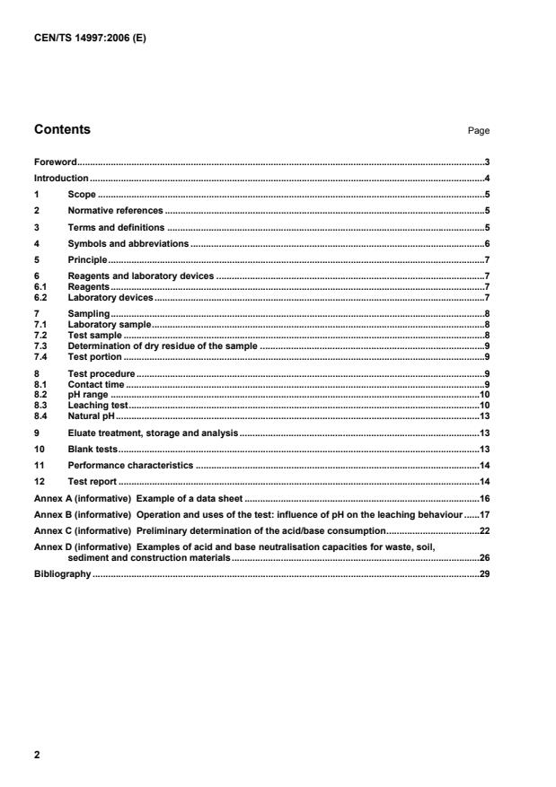 CEN/TS 14997:2006 TS CEN/TS 14997:2007 - Page 4 preview