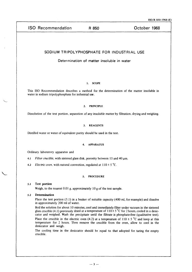 ISO/R 850:1968 - Title missing - Legacy paper document
Released:1/1/1968
