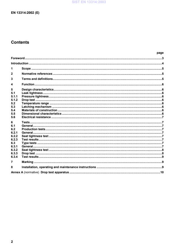 EN 13314:2002 EN 13314:2003 - Page 4 preview