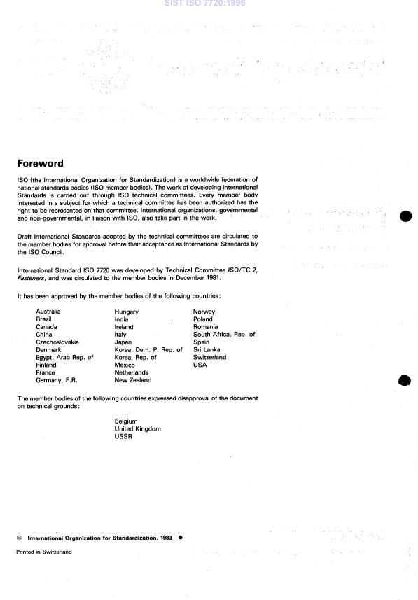 ISO 7720:1983 ISO 7720:1996 - Page 4 preview