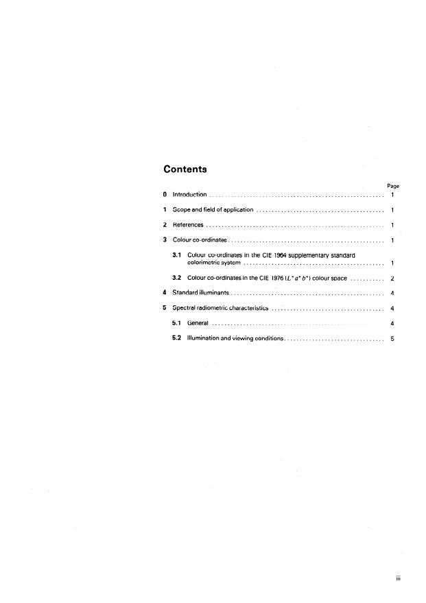 ISO 7724-1:1984 - Paints and varnishes -- Colorimetry