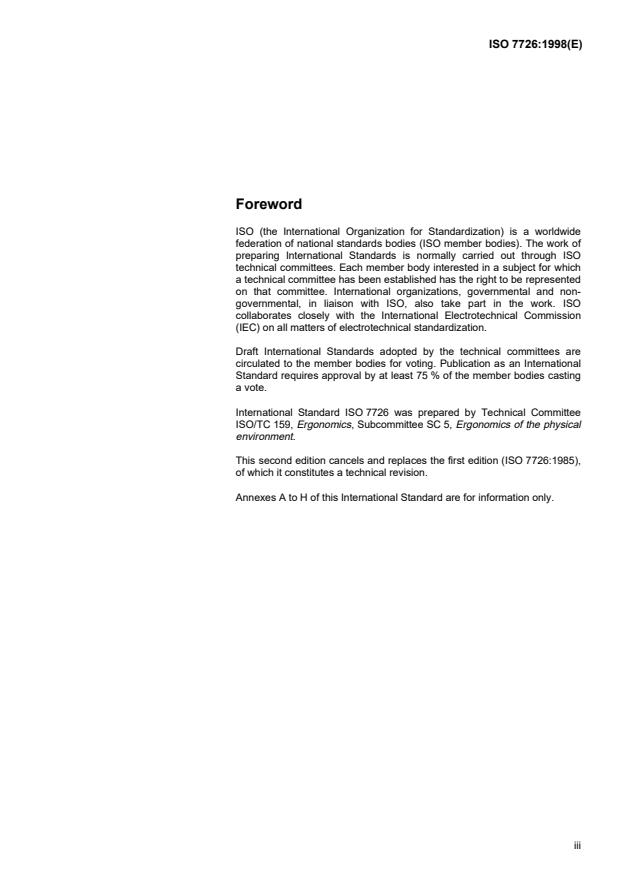 ISO 7726:1998 - Ergonomics of the thermal environment -- Instruments for measuring physical quantities