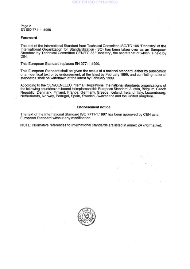 EN ISO 7711-1:1998 EN ISO 7711-1:2000 - Page 4 preview