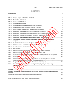 IEC 60601-2-39:2007 - Medical electrical equipment - Part 2-39: Particular requirements for basic safety and essential performance of peritoneal dialysis equipment
Released:11/27/2007
Isbn:2831894646 - Page 4 preview