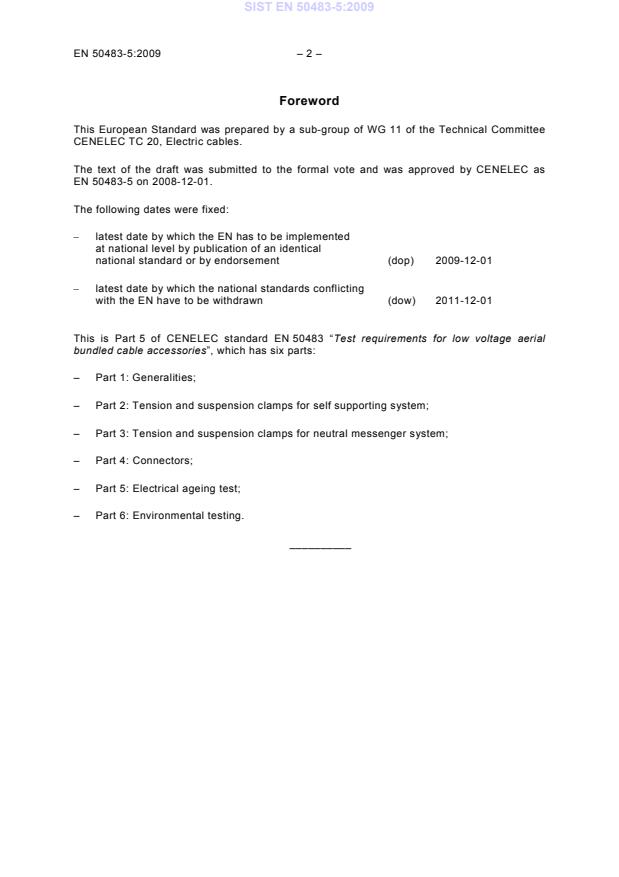 EN 50483-5:2009 EN 50483-5:2009 - Page 4 preview